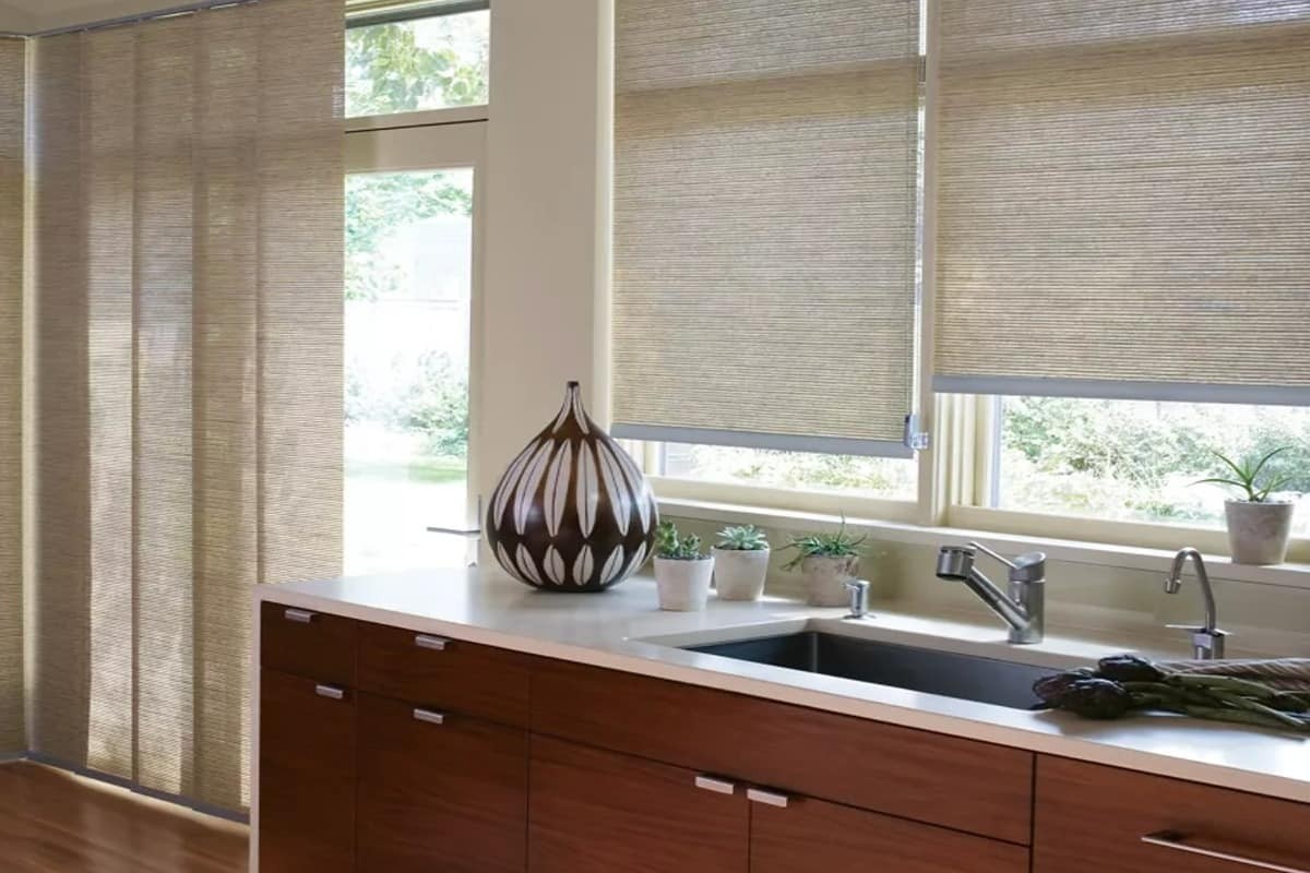 Alustra® Woven Textures® Roller Shades at The Blind and Shutter Gallery in Nashville, Tennessee (TN)